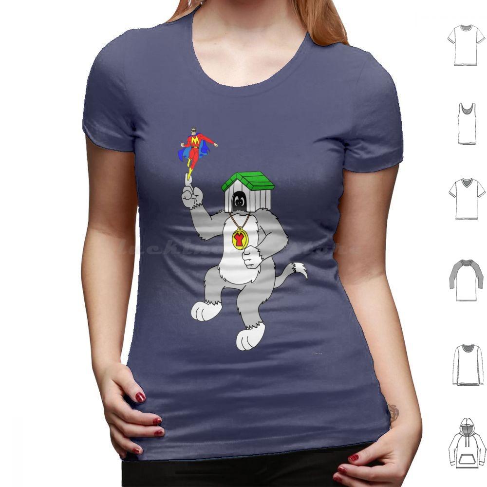 M Man And Yukk Ugly Dog T Shirt 6xl Cotton Cool Tee Mighty Man And Yukk Cartoon Comic Laughs Comedy Hero Dog Little Tv Show Hb