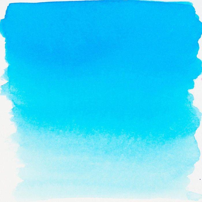 Encre aquarelle - Royal Talens - Ecoline 30ml - Bleu de céleste - Sèche rapidement - Pour adultes et enfants