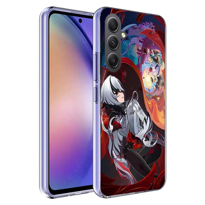 Arlecchino Genshin Impact Phone Case for Samsung A17 A37 A57 A07 A16 A26 A36 A56 A06 A02S A12 A22 A32 A52S A04S A14 A24 A34 A54