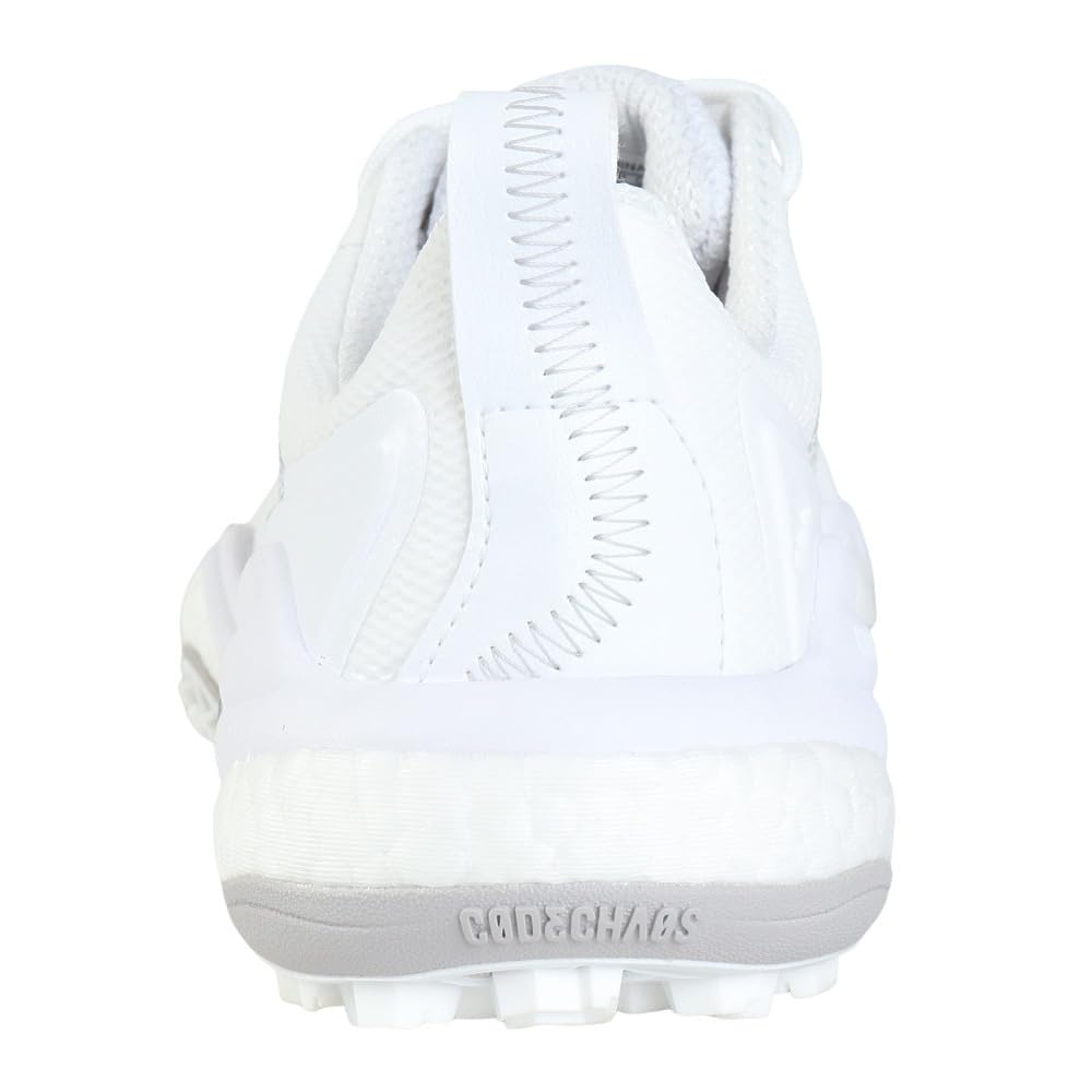 Golf Shoes Code Chaos 25 Footwear Two Cm 2E [Adidas Golf] Women's White/Silver Metallic/Gray 24.0