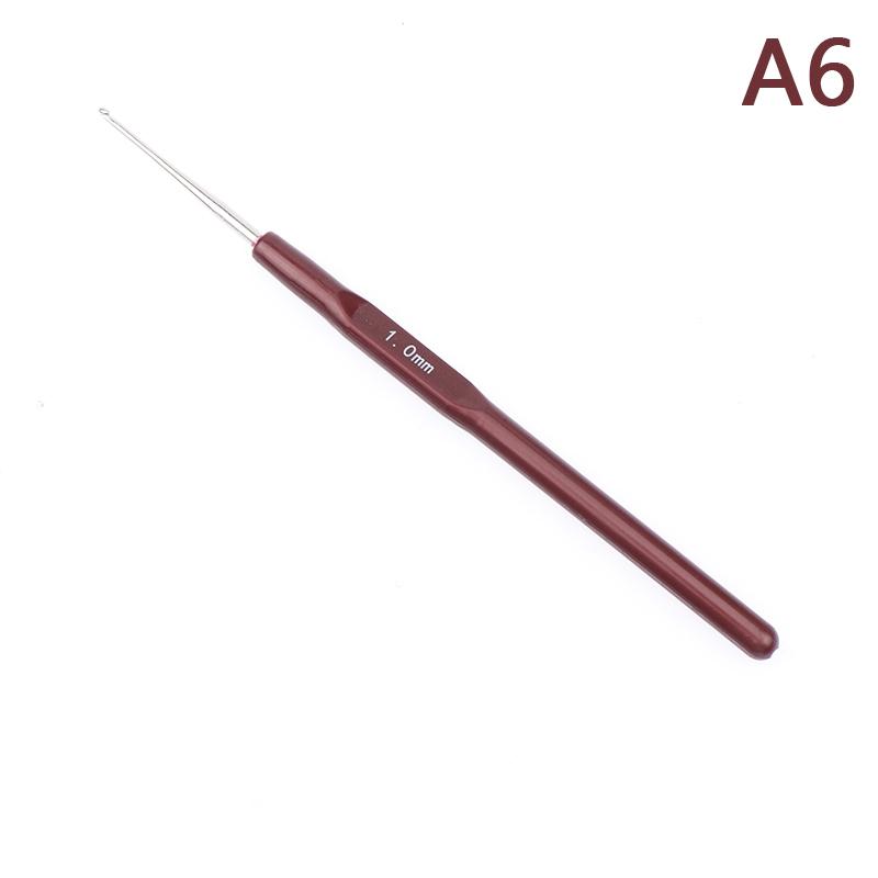 Crochet Hook 0.5-2.5MM Micro Hook Needles For Wig Making Crochet Locs Braids Weaving Needle Tools