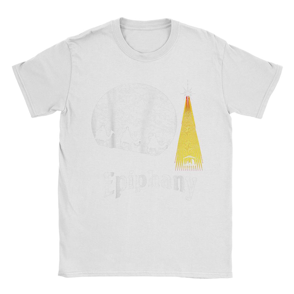 Funny Wise Men Epiphany Three Kings Day T-Shirts Men Round Neck Cotton T Shirt Christian Short Sleeve Tees Party Clothing