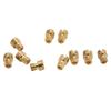 10pcs Carburetor Main Jets Metal Main Nozzle Replacement for Dellorto Bing Carburettor GY6 M4 #52?75