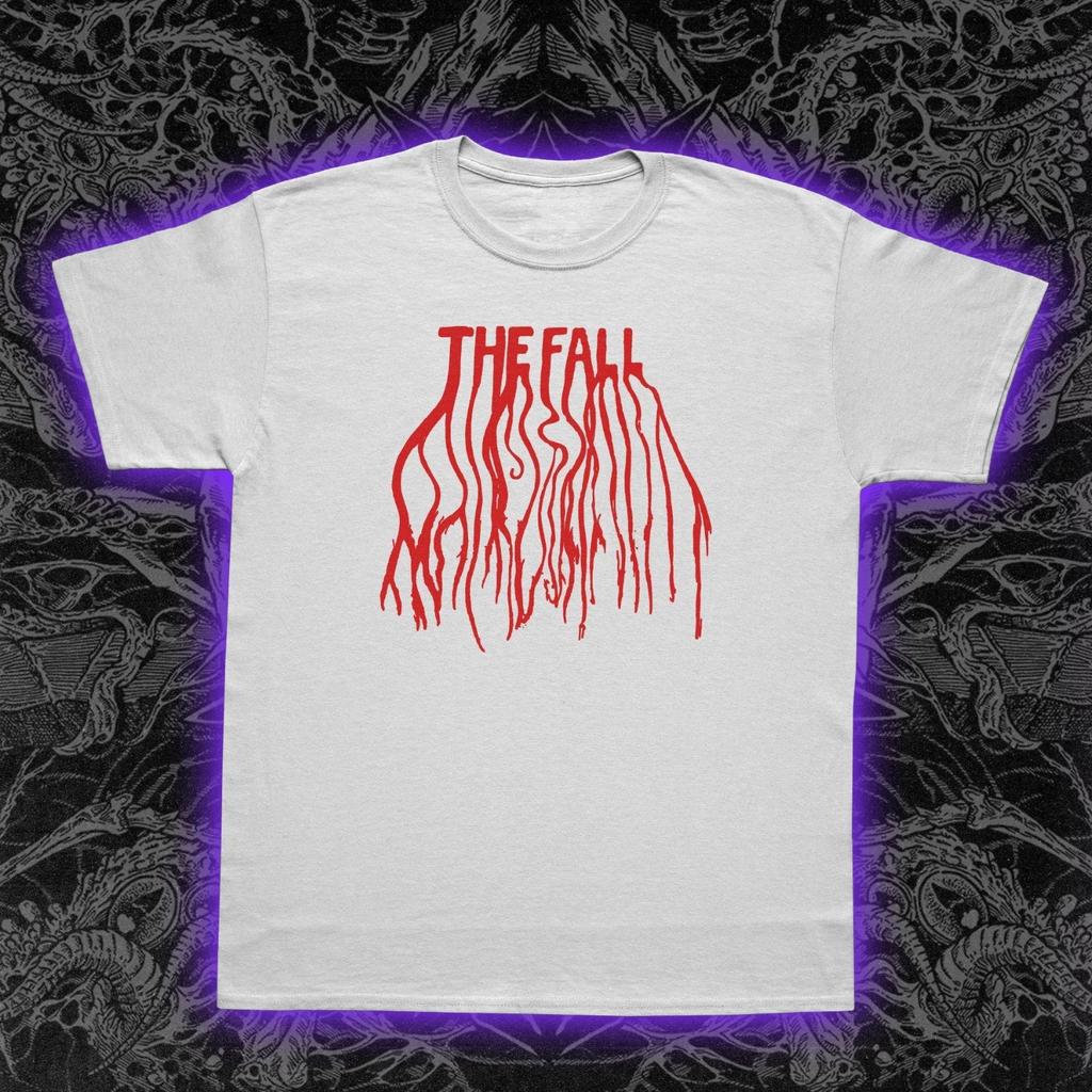 La Camiseta de Otoño para Primeros Años Mark E Smith postpunk Música Indie Británica Camiseta para Parejas Ropa Urbana para Todas las Estaciones Casual Top Holgado