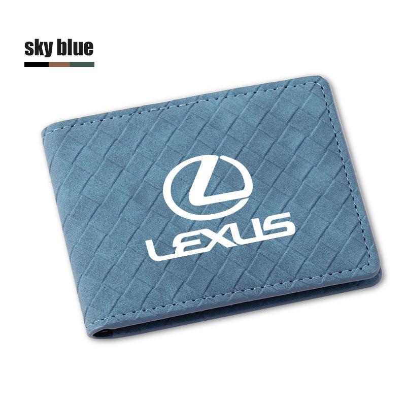 1Pcs Car Driver License Wallet ID Credit Card Holder For Lexus F SPORT CT ES GS NX IS250 CT200h IS300h ES300h ERX400h NX300h