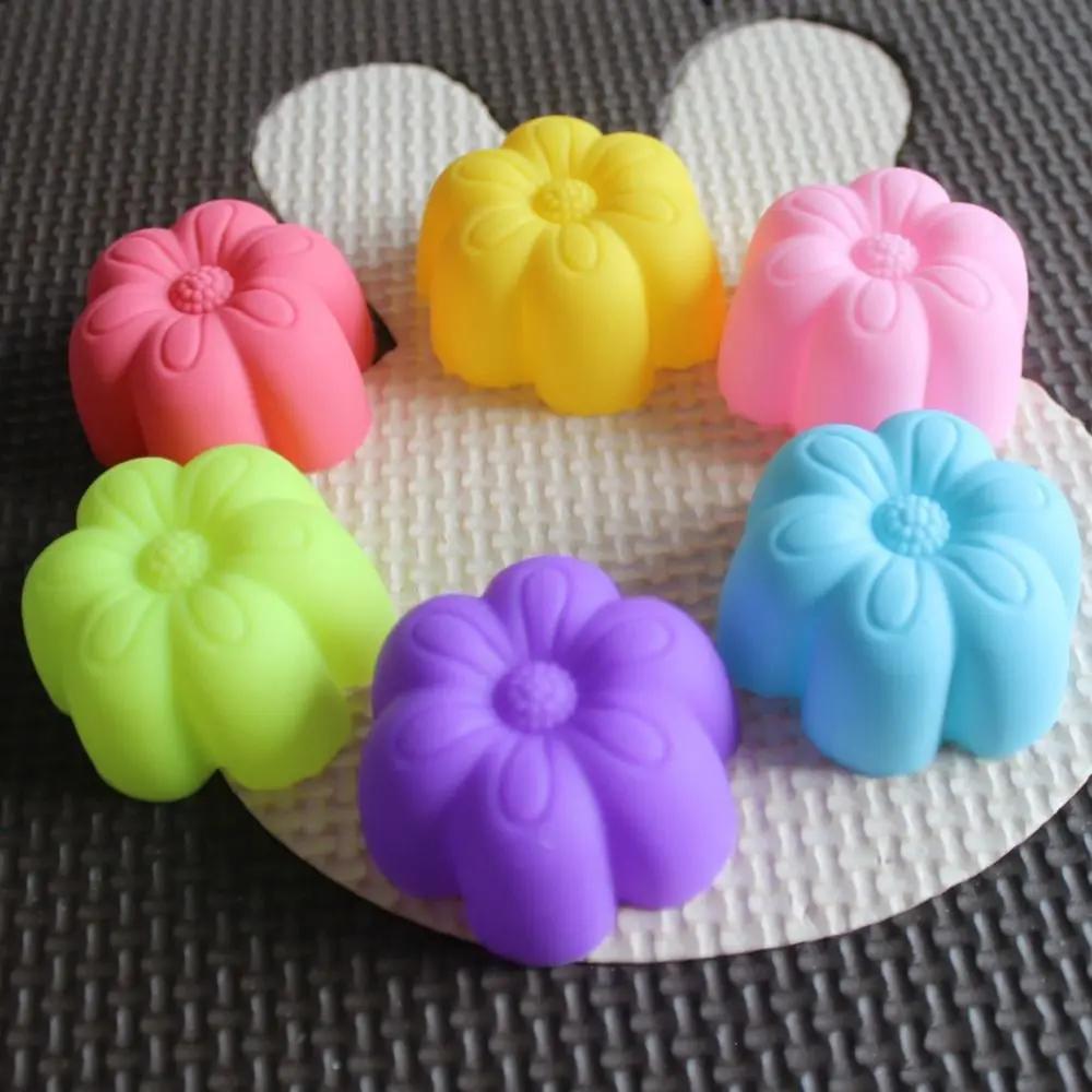 

Нова 5см силіконова форма для торта, форми з квітковим дизайном, інструменти для випікання кексів своїми руками, форми для випікання тортів, аксесуари для випікання, міні-форми для мила