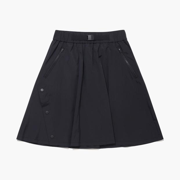 LECOQ GOLF Women'S Woven Flare Long Skirt (Gq222Lsk53)