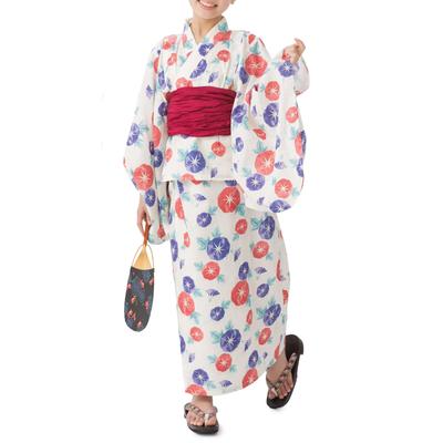 Yukata Separate Top and Kids Baby Dress [chil2] Children's Set, Bottom, Girls' Sundress, Clothes, 3-Piece Set, 14550581-100B