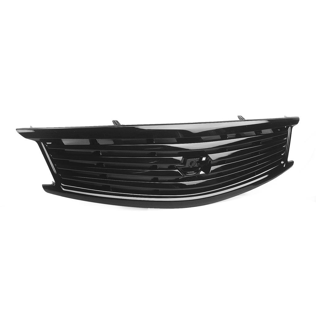 For Infiniti G25 G37 4 Door Sedan 2010-2013 Q40 Gloss/Matte Black/Carbon Fiber Look Front Grille Grill Upper Bumper Hood Mesh