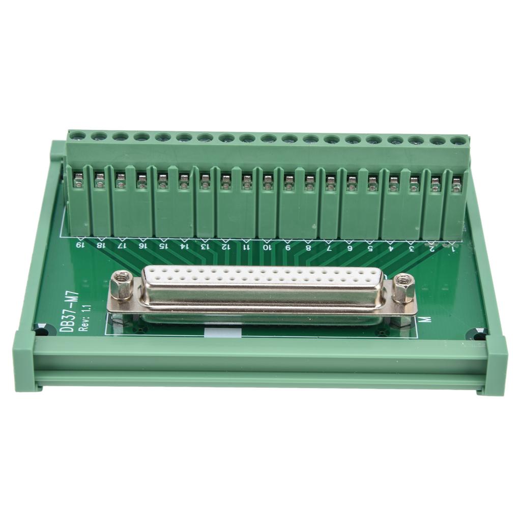 Terminal Board Adapter Plate Connector Module PCB Breakout Female DC 60V DB37‑M7