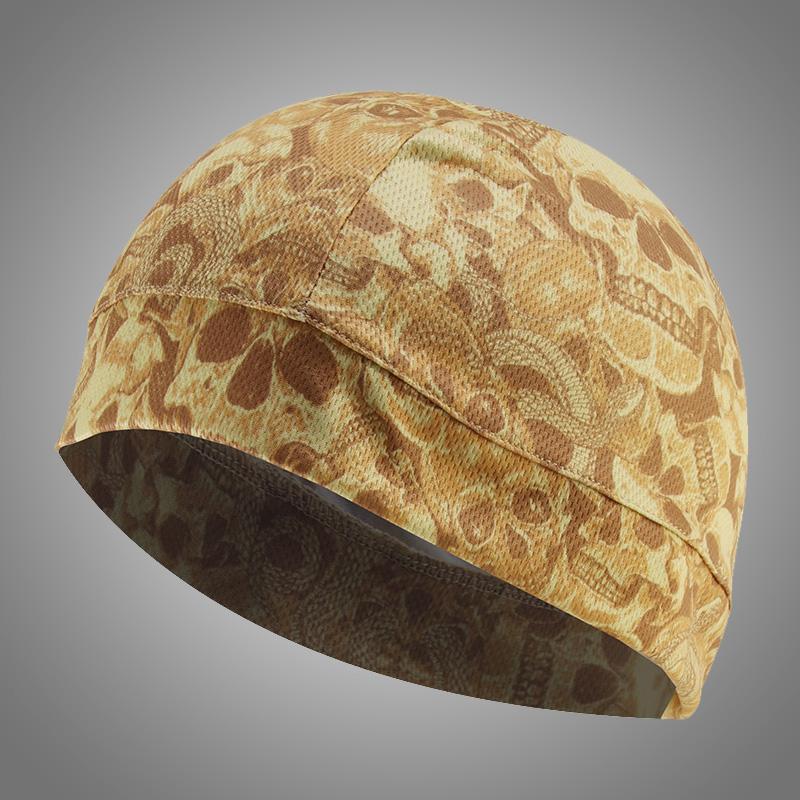 Sturmhaube für Herren, militärisch, taktisch, Tarnung, Totenkopfmütze, randlos, Urban, einzigartig, Street-Docker-Hüte, Mehrzweck-Mütze