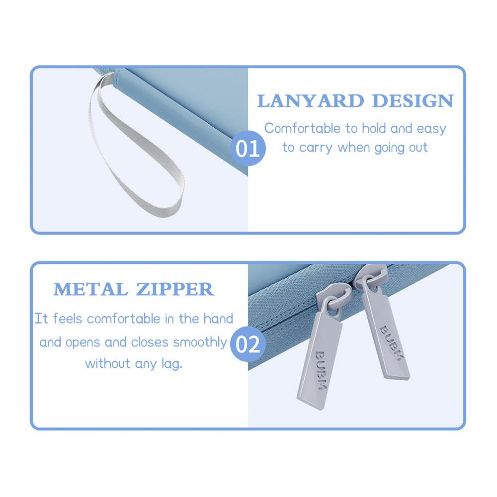 Leder Tablet Schutzhülle Lagerung Tasche Geeignet für Apple 10-zoll Huawei 12-zoll Laptop Tablet Liner Tasche Wasserdicht, öl-proof, Verschleiß-beständig