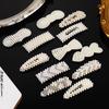 Épingle à cheveux en perles pour femmes, 12 styles, en alliage élégant, accessoires pour cheveux de fille, cadeau