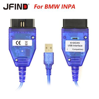 INPA K+CAN K+DCAN Connettore Automobilistico Strumento Diagnostico Codici Interruttore Interfaccia USB OBD2 per BMW Scanner OBD2 Lettore OBDII