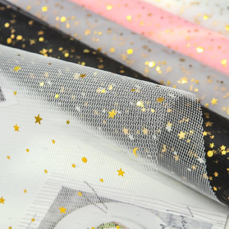 DIY Sequin Tulle Hair Bows Handmade Materials Fancy Color Romantic Decoration