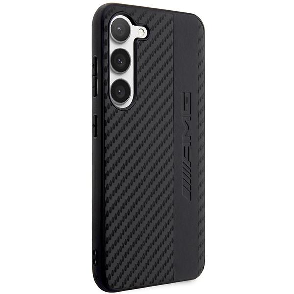 Amg Amhcs23Sblsca S23 S911 Czarny/Black Hardcase Carbon Stripe&Embossed