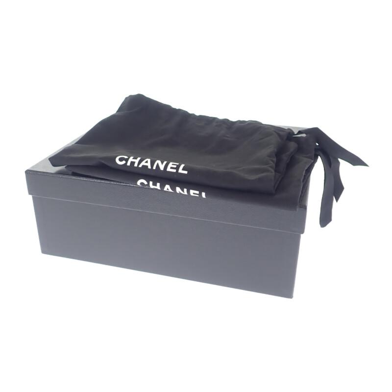 CHANEL  G45156 loafers gray leather Women