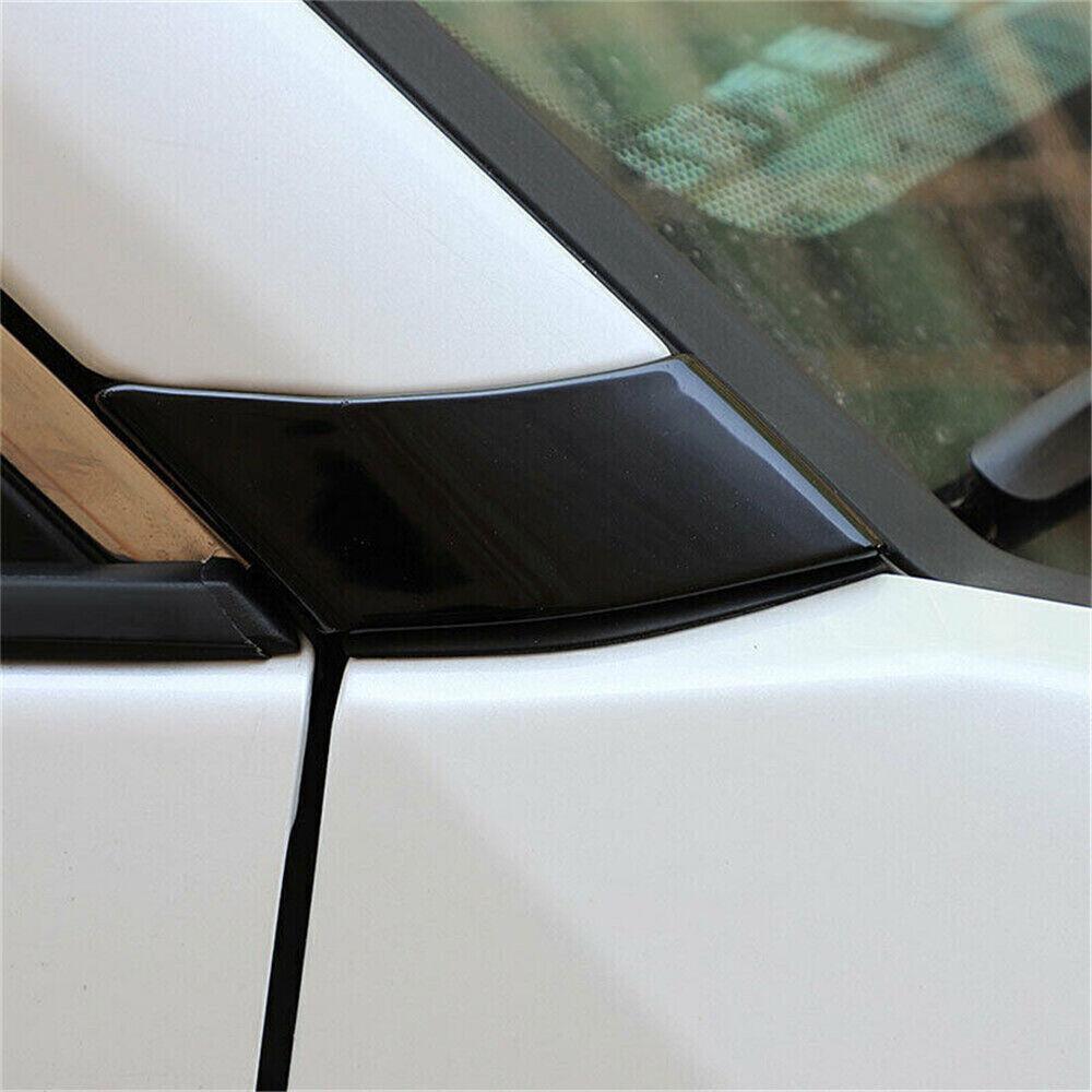 Glossy Black A-Pillar Front Triangle Molding Trim Cover For Toyota RAV4 -22
