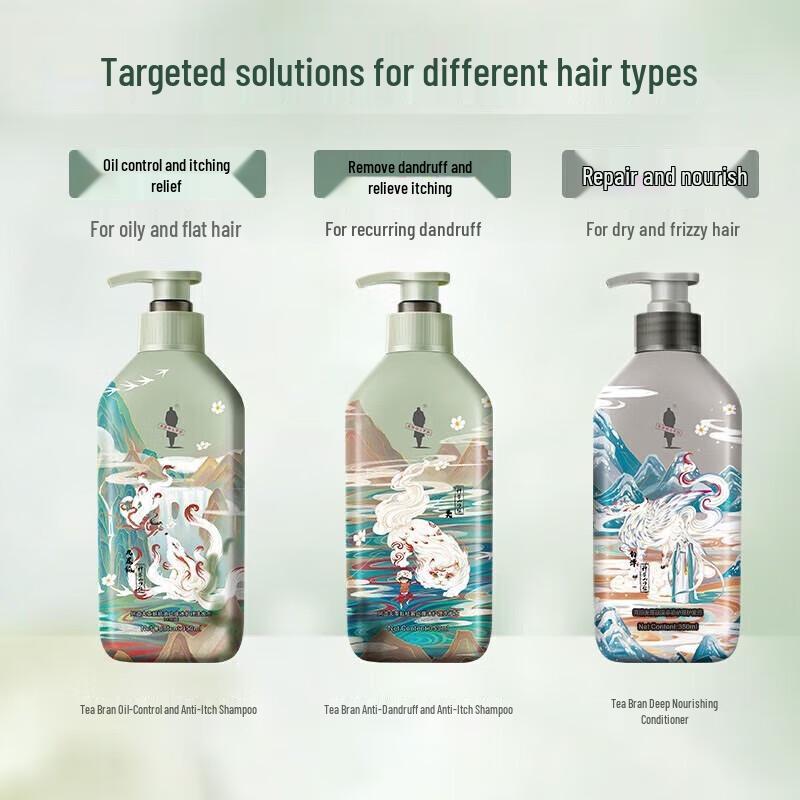 Adolph Shanhaijing Tea Bran Shampoo