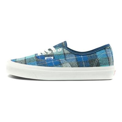Pendleton X Authentic 44 DX Anaheim Factory - Beach Boy Plaid Unisex Sneakers Blue VN0A54F29GS