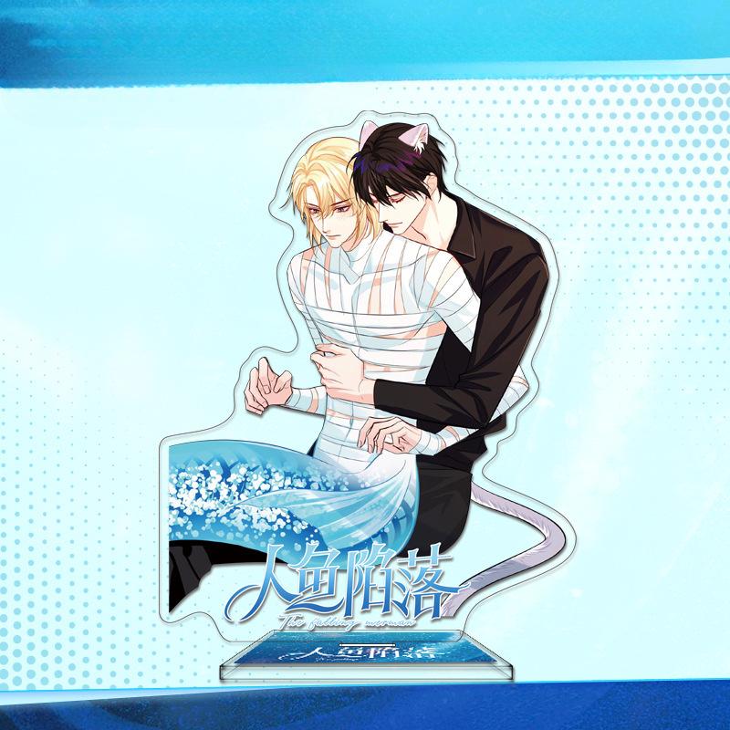 Jinyu Luoluo Series Acrylic Standing Sign HD Double-Sided Sandwich Craft White Chu Year Lanbo Rami Friends around