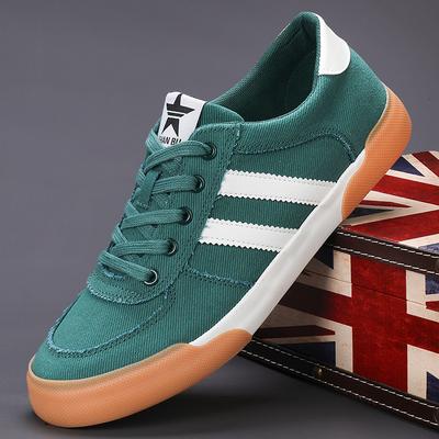 Neue Herrenschuhe Koreanischer Stil Mode Bequeme Flache Schuhe Herren Canvas Schuhe Trendschuhe