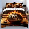 Stylish Billiard Three-Piece Set Soft Comfortable Duvet Cover Bedding Set Included 1*Duvet Cover & 2*Pillowcases, Gift