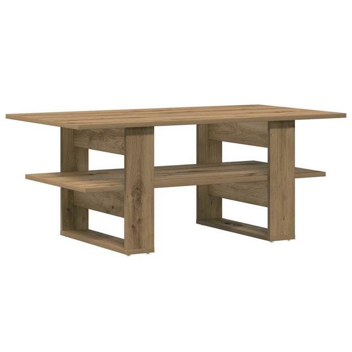 VidaXL Coffee Table Artisan Oak 102x55x42 Cm Engineered Wood 855851