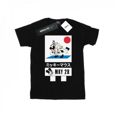 Mens Mickey And Goofy Karate T-Shirt