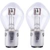 S2 12V 35/35w Chinese Scooter Light Bulb Fits for 50cc 150cc 250cc Znen Jonway Tank Baron (2 Packs)
