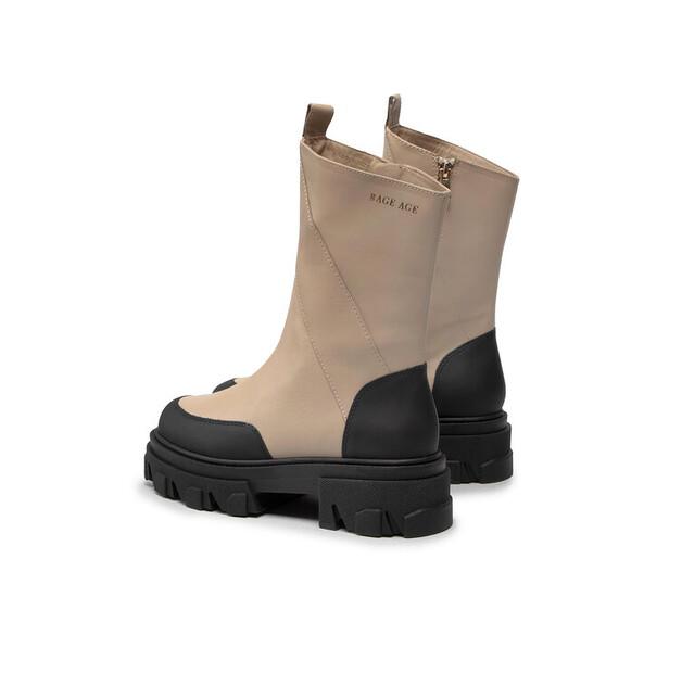 Rage Age RA-69-06-000517 Beige Ankle Boots