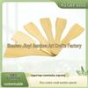 Eco-Friendly Bamboo Spatula with Long Handle - Non-Stick Rice Cooker & Small Wooden Kitchen Tool
