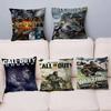 C-Call of Duty Pillowcase toon Gift Cushion Cover Bedroom Home Sofa Chair Seat Decor pillow case