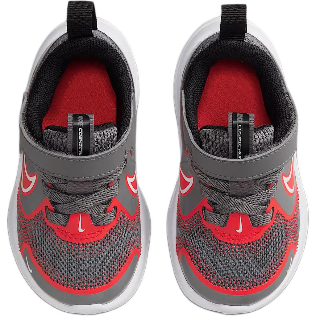 Nike Cosmic Runner Low top Toddler Shoes Gray Red Infant And Toddler HM4401-012