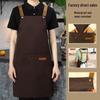 Restaurant Waiter Apron with Logo Printing for Catering & Promotion
