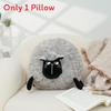Cute Sheep Cartoon Plush Cushion For Living Room Sofa Decor Gift For Kids