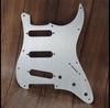 11-Hole SSS Aluminum Alloy Guitar Pickguard Panel Cover - Fits ST Electric Guitars