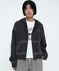 Universe Garment Spray Zip-Up Hoodie_Charcoal