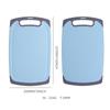 Portable Double-Sided Non-Slip Wheat Straw Cutting Board for Baby Food, Fruits, Vegetables, Camping, and Baking
