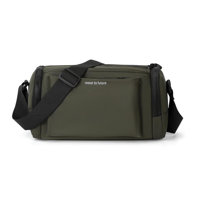 

Мужская сумка кроссбоди, кошелек для монет для мобильного телефона, спортивная водонепроницаемая наплечная сумка армия зеленый