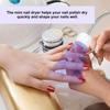UV LED Nail Lamp Gel Polish Nail Dryer Nail Glue Curing Lamp 360 degrees  Adjustable Angle Nail UV Light LED Therapy