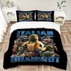 3Pcs Wild Animal Adventure Bedding Set Soft Fabric Duvet Cover Pillowcases Home Christmas Xmas Halloween Gift 1 Duvet Cover 2 Pillowcase L142