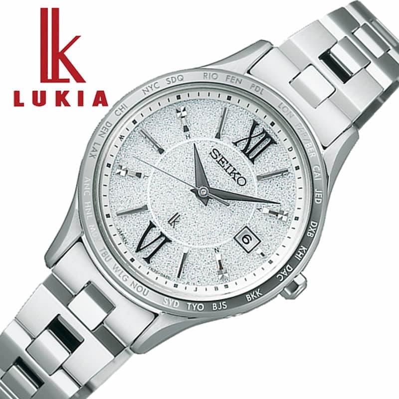 

[Up to 13,000 yen discount] [20% OFF] [Elegant simplicity that is useful for ceremonial occasions] Seiko Women s Radio Solar Watch LUKIA SEIKO LUKIA