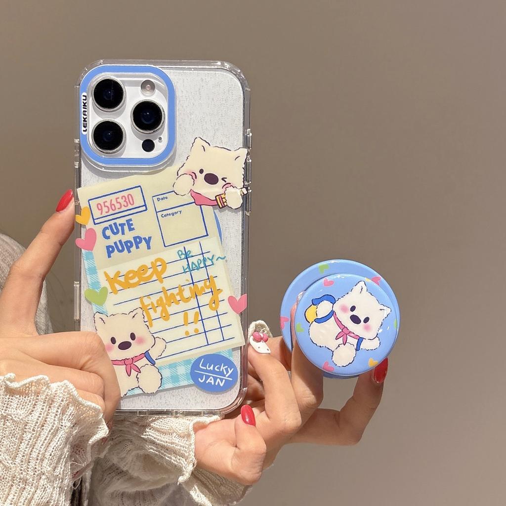 ins Korean cartoon animal suitable for Apple 16promax mobile phone case iPhone15 magnetic suction bracket 14P new