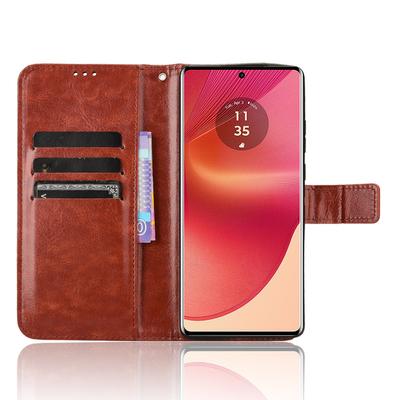 Για Motorola Edge 50 Fusion 5G Θήκη Πορτοφόλι Προστατευτική Θήκη Τηλεφώνου από PU Δέρμα