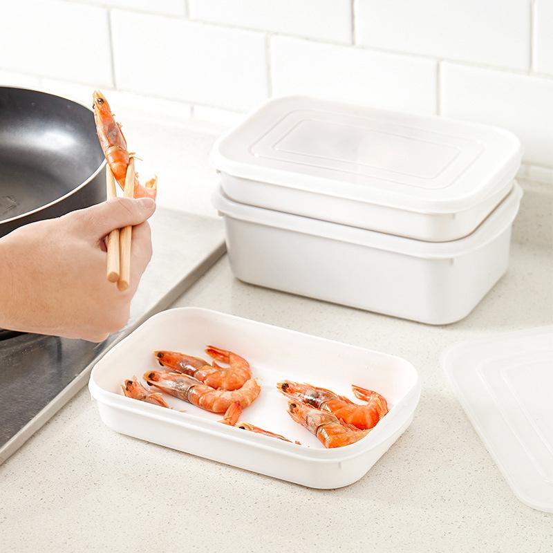 5Pcs 800Ml Refrigerator Food Storage Containers Special Sealed Box Kitchen Freezer Seal Bin Vegetable Fruit Meat Fresh Box 5pcs