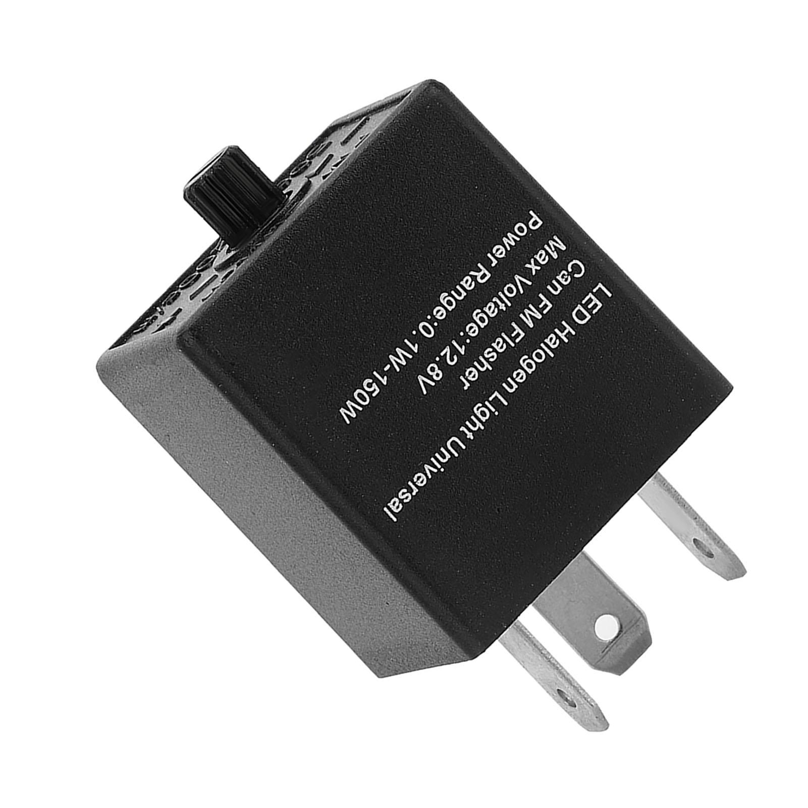 

12В 3PIN Регулируемый светодиодный мигающий реле поворотника мигалка для автомобильного мотоцикла