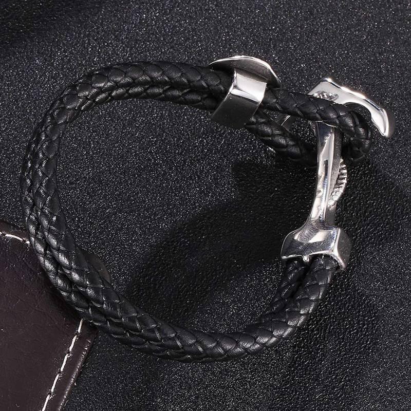 New Anchor Bracelet Multilayer Rope Chain Bracelet For Men Women Fashion Style Gift