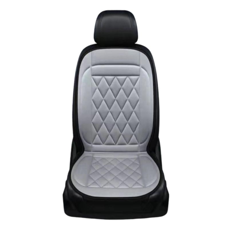Quick Heat 12V Automotive Cushion Breathable Cotton Construction Anti Slip Base Winter Comfort Rapid Warmth Technology