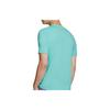 Nike T Shirts Men's Turquoise Crew Neck Moderate Straight Fit CJ7618-434